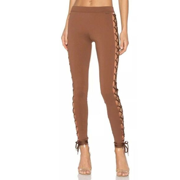 NWT FENTY PUMA Sz S BOXING BOMBER LACING LEGGINGS - Picture 3 of 6